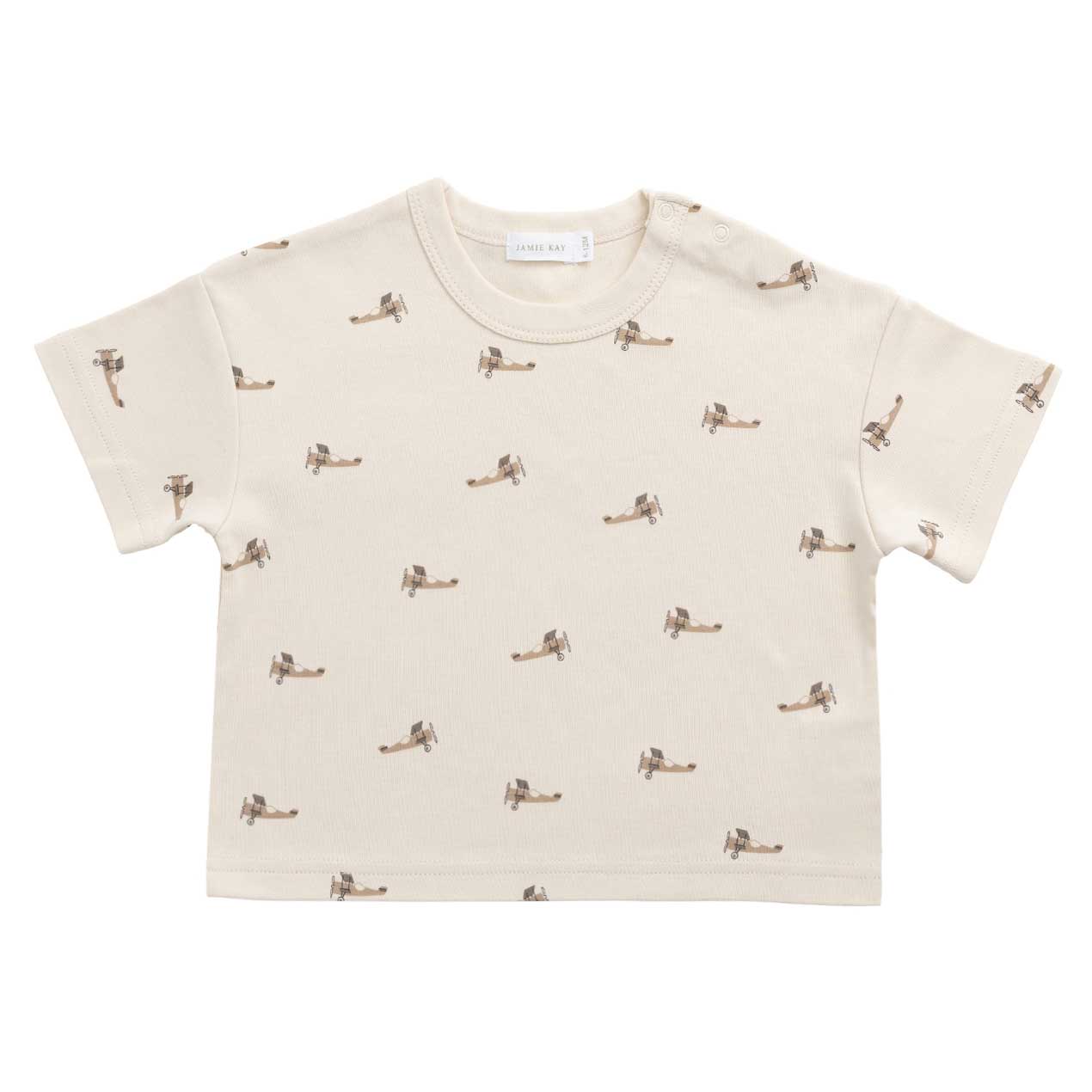 Jamie Kay Pima Cotton Wesley Tee 6M-2Y